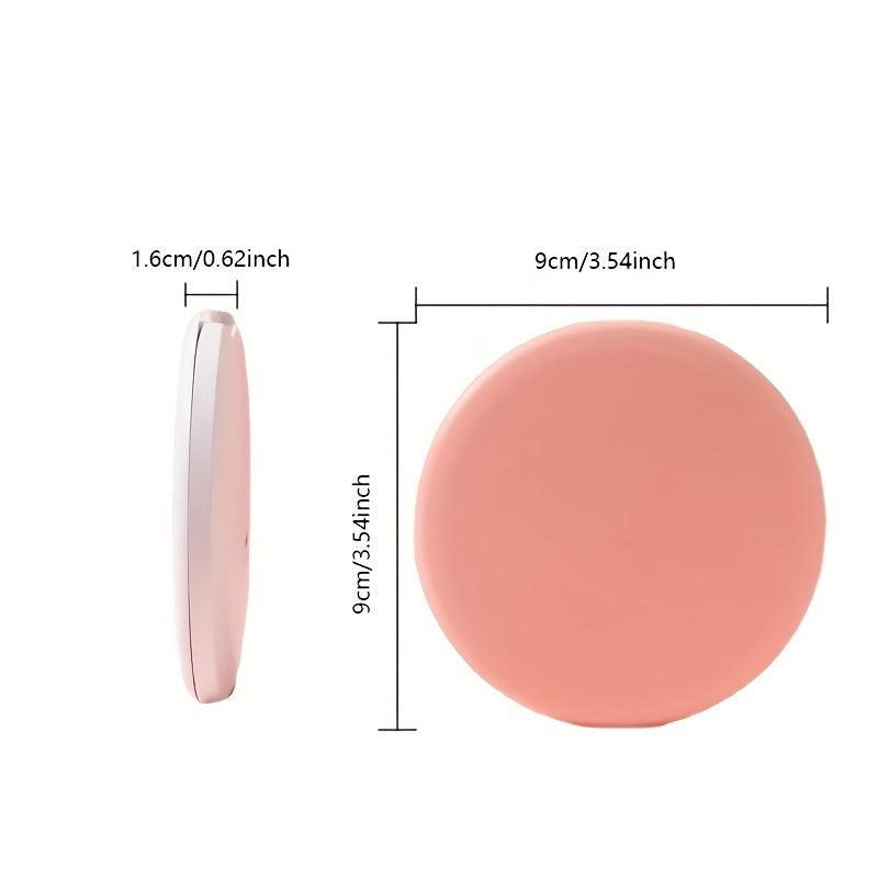 LED Makeup Mirror Travel Lighted Compact Mirror Handheld Portable Double Sided
