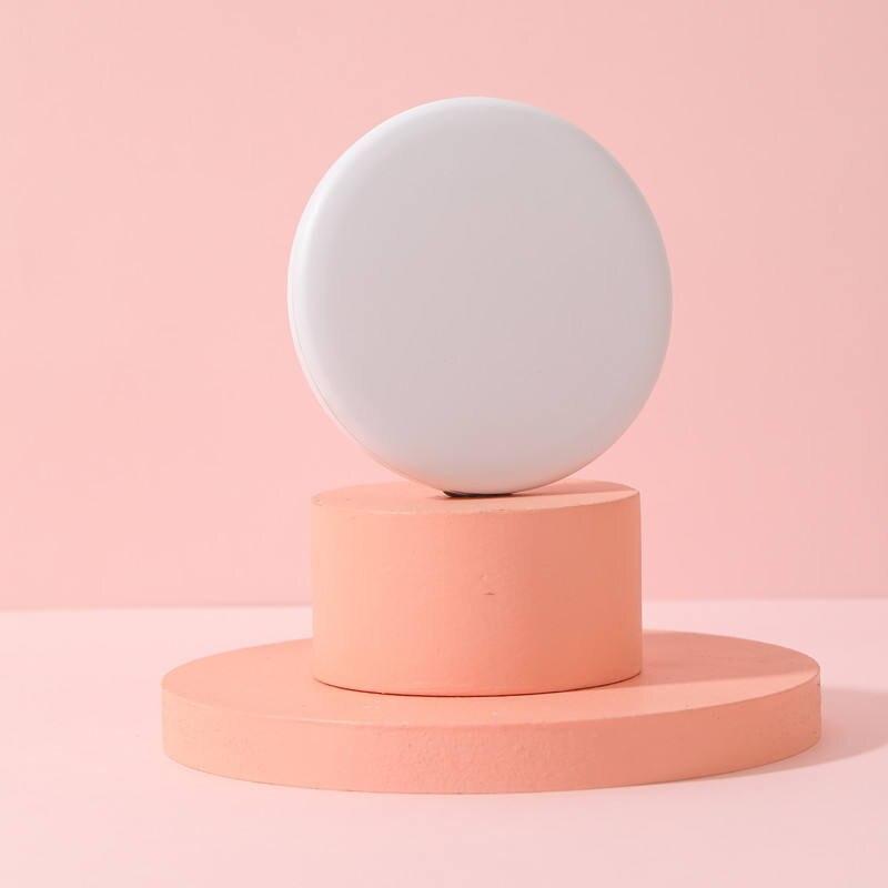 LED Makeup Mirror Travel Lighted Compact Mirror Handheld Portable Double Sided