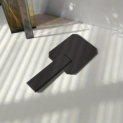 Acrylic Handheld Makeup Mirror Portable Hand Mirror Square Style Vanity Mirror
