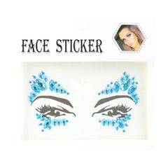 Halloween Makeup Gem Face Stickers DIY Acrylic Drill Stickers