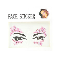 Halloween Makeup Gem Face Stickers DIY Acrylic Drill Stickers