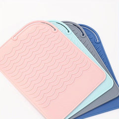 Heat Resistant Silicone Mat for Hair Styling Tools