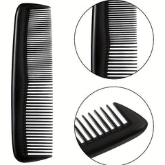 5pcs Heat Resistant Hairdressing Comb Double Sided Hair Styling Comb