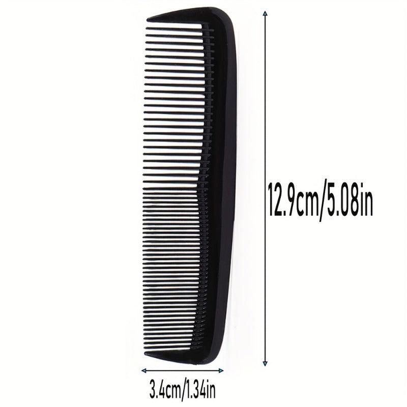 5pcs Heat Resistant Hairdressing Comb Double Sided Hair Styling Comb