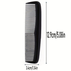 5pcs Heat Resistant Hairdressing Comb Double Sided Hair Styling Comb