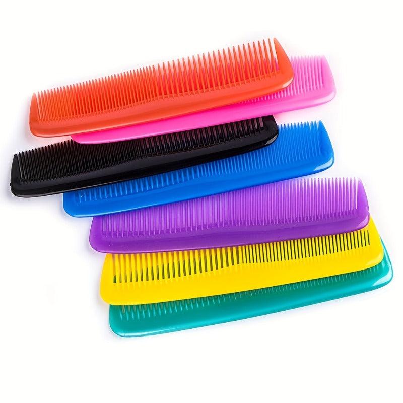 5pcs Heat Resistant Hairdressing Comb Double Sided Hair Styling Comb