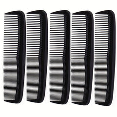 5pcs Heat Resistant Hairdressing Comb Double Sided Hair Styling Comb