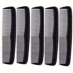 5pcs Heat Resistant Hairdressing Comb Double Sided Hair Styling Comb