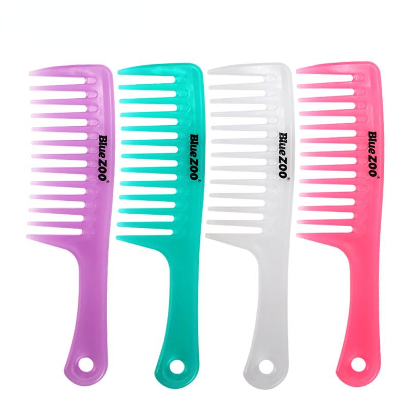 Anti static Hairdressing Comb Wide Toothed Detangling Hair Brush Heat Resistant
