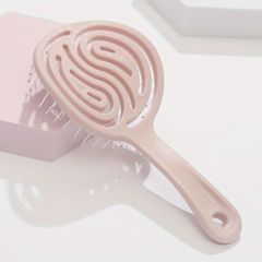 Round Hollow Out Hair Comb Massage Hair Brush Anti Static Hair Brush