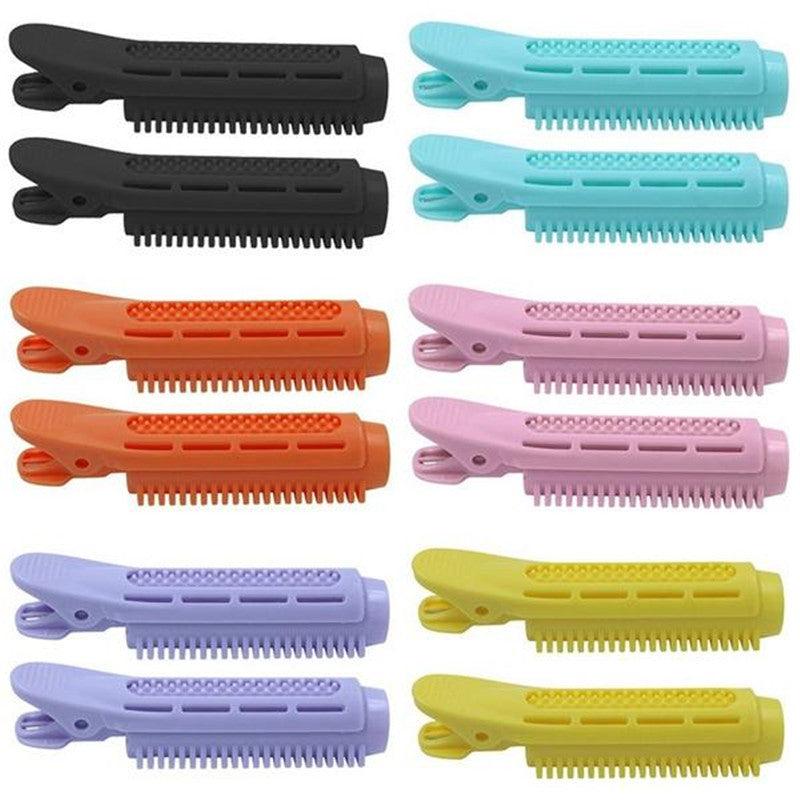 4pcs Volumizing Hair Curler Clips No Damage Hair Styler for DIY Hair Styling