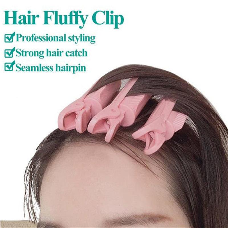 4pcs Volumizing Hair Curler Clips No Damage Hair Styler for DIY Hair Styling