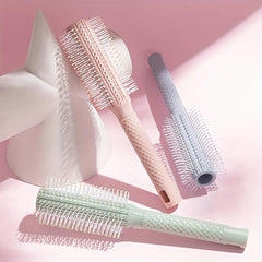 Round Curling Hair Brush Heat Resistant Hair Comb For All Hair Types