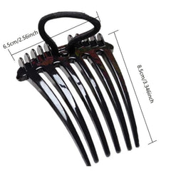 2pcs Bandette Combs Elastic Band Hair Volume Inserts