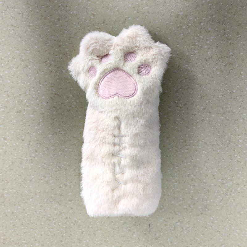 Sweet Paw Makeup Brush Bag Cookie Plush Organizer