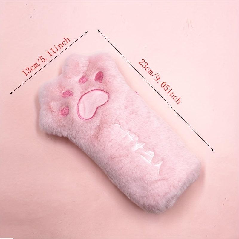 Sweet Paw Makeup Brush Bag Cookie Plush Organizer