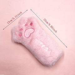 Sweet Paw Makeup Brush Bag Cookie Plush Organizer