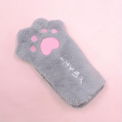 Sweet Paw Makeup Brush Bag Cookie Plush Organizer