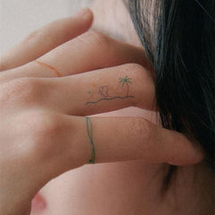 Waterproof Finger Tattoo Stickers Long Lasting Mini Size for Any Occasion