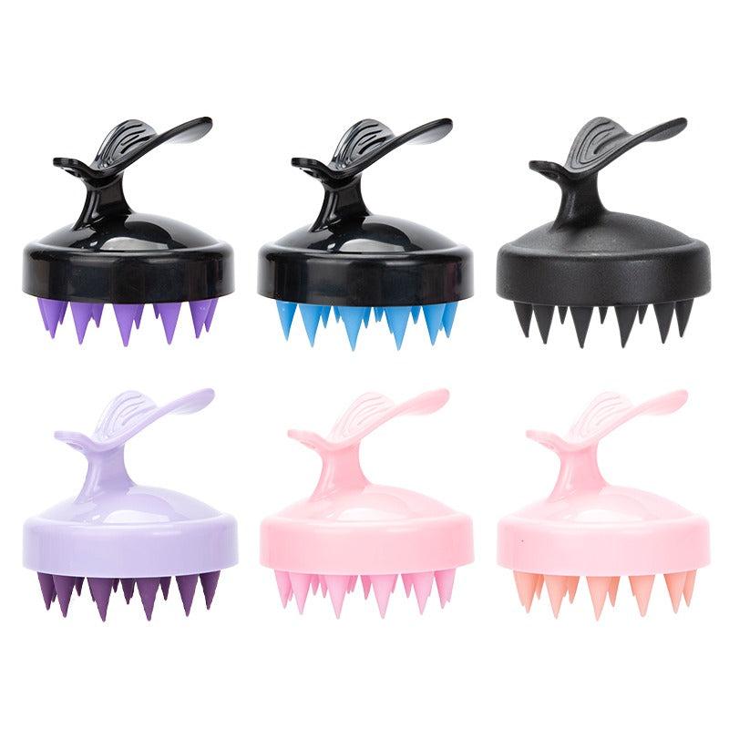 Silicone Shampoo Scalp Massager Brush for Hair Scalp Massage