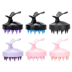 Silicone Shampoo Scalp Massager Brush for Hair Scalp Massage