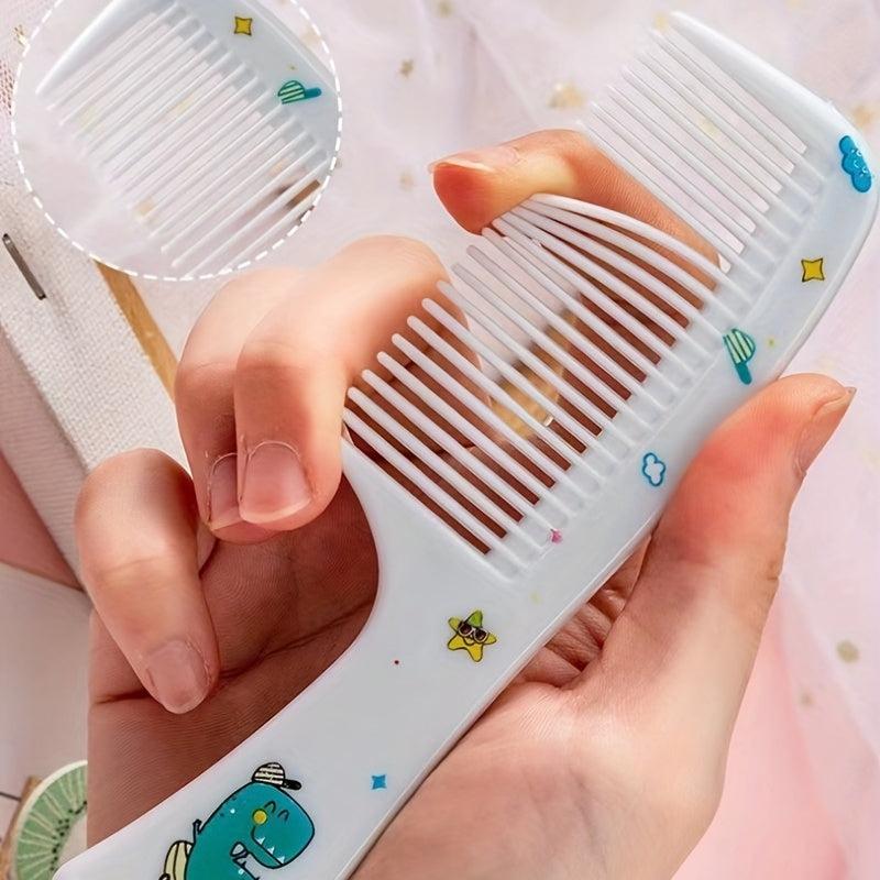 Portable Cartoon Hairdressing Comb Set for Women Girls Gift