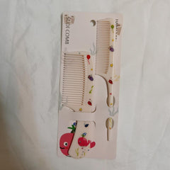 Portable Cartoon Hairdressing Comb Set for Women Girls Gift