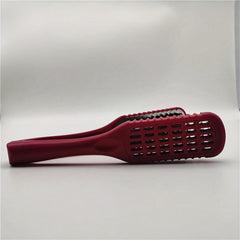 V Shaped Splint Comb Hair Brush Double Sided Straightener Styling Tool