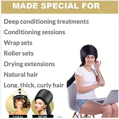 Hooded Hair Dryer Cap Diffuser Cap Portable Hooded Hair Dryer Attachment Cap