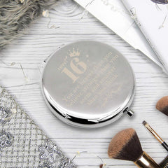 Compact Travel Makeup Mirror for Girls - Perfect Birthday Gift