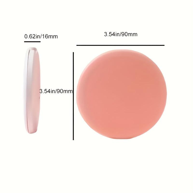 LED Makeup Mirror & Massage Comb Kit Portable Travel Vanity Mirror