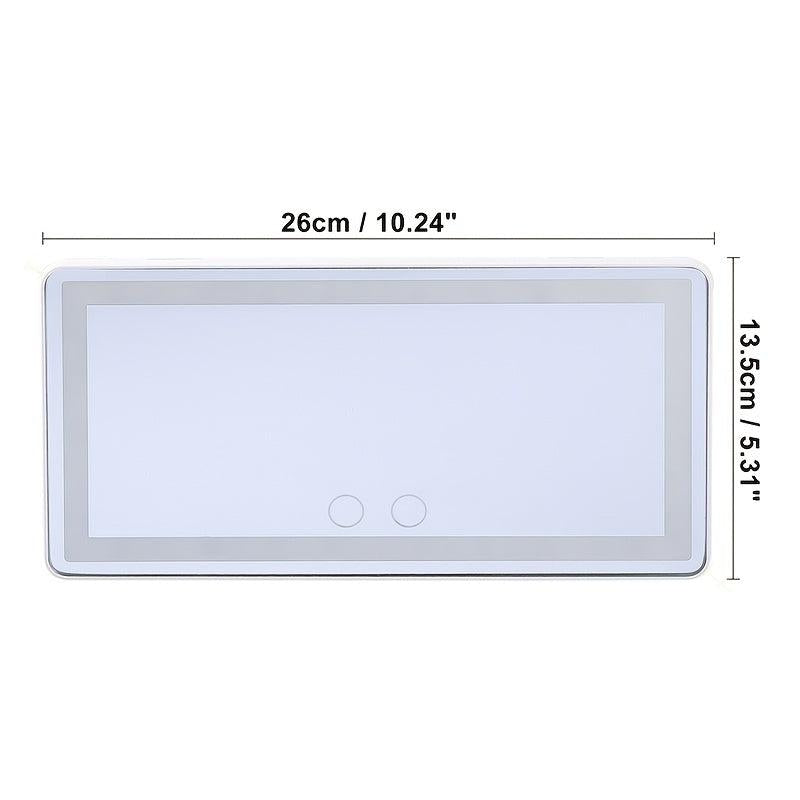 Smart Car Makeup Mirror with 3 Light