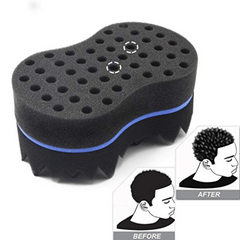 Hair Sponge Magic Barber Twist Curl Brush Sponge Dreads Locking Comb