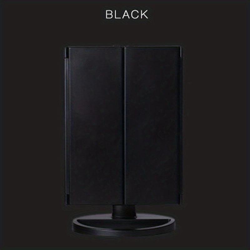 LED Makeup Mirror with 2X 3X Magnification and Adjustable Rotation