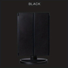 LED Makeup Mirror with 2X 3X Magnification and Adjustable Rotation