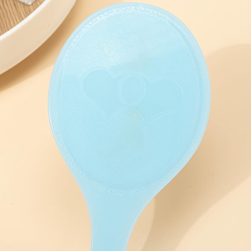 Makeup Mirror Comb Set Hair Brush Oval Vanity Mirror With Handle