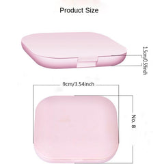 Double Sided LED Vanity Mirror 1X2X Magnification