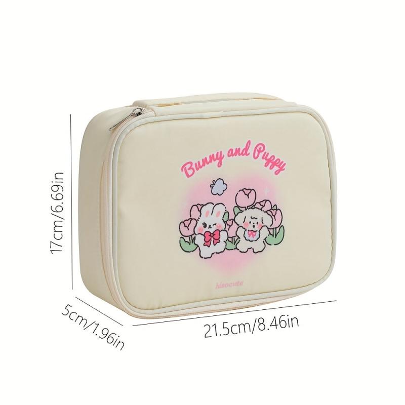 Waterproof Makeup Toiletry Bag Travel Portable For Women Carry on Cosmetics Bag