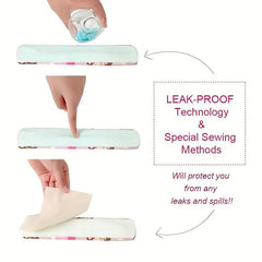 Women's Waterproof Feminine Pad for Household & Outdoor Travel