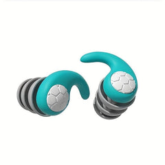 Sleeping Earplugs Pair Waterproof Reusable Comfortable for Swimming Sleeping