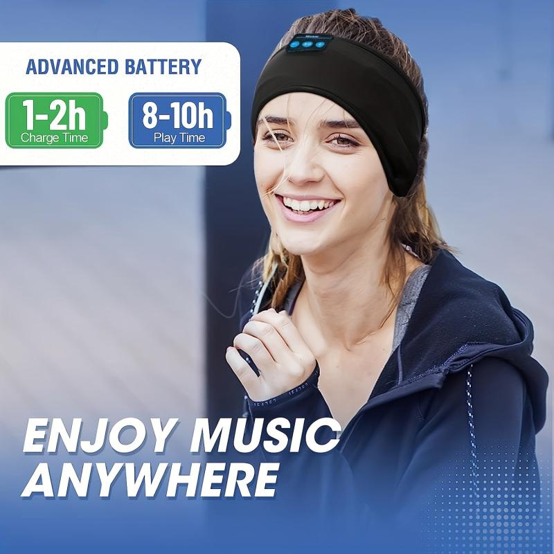 Wireless Sleep Headphones Sports Headband HD Stereo Speakers