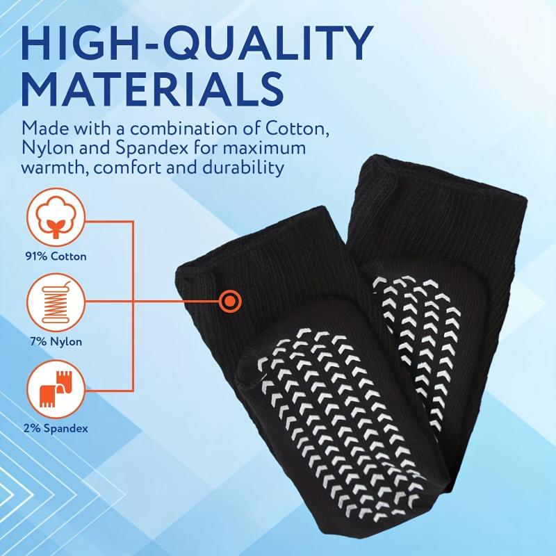 Wide Diabetic Socks for Swollen Feet Relief - Women & Men
