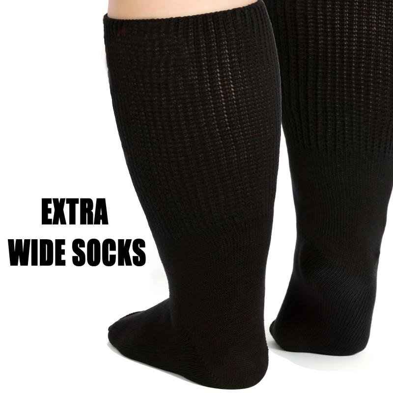 Wide Diabetic Socks for Swollen Feet Relief - Women & Men