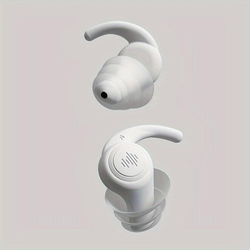 Soft Silicone Earplugs for Sound Insulation Sleeping Concert Swimming & Travel