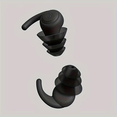 Soft Silicone Earplugs for Sound Insulation Sleeping Concert Swimming & Travel
