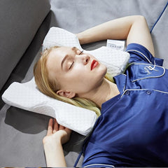 Couple Arch Pillow Memory Foam Travel U-Shaped Pillow for Comfort & Support