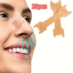 50pcs Nose Expander Nose Band Patch Reduce Nasal Congestion