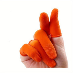 100-300pcs Anti Static Finger Cots Rubber Fingertips Protection Glove