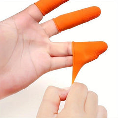 100-300pcs Anti Static Finger Cots Rubber Fingertips Protection Glove
