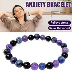 Tourmaline Rose & Garnet Hematite Bracelet for Confidence & Stress Relief